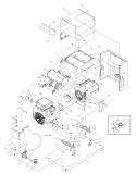 Part Location Diagram of 198897GS Briggs and Stratton Bracket, Alternator Support